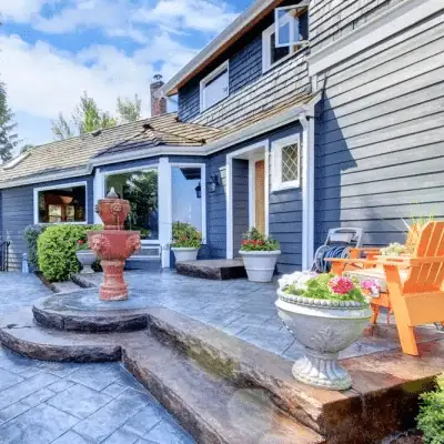 Exterior home repairs and replacements with siding windows and deck