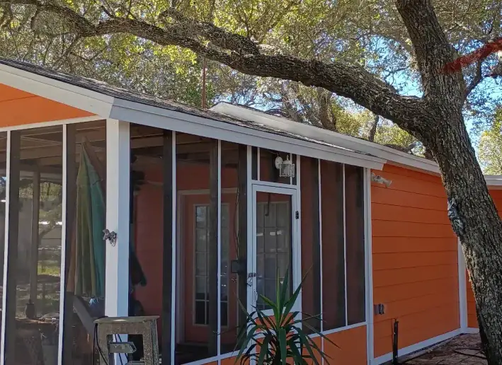 Exterior roofing and home renovation project in Texas