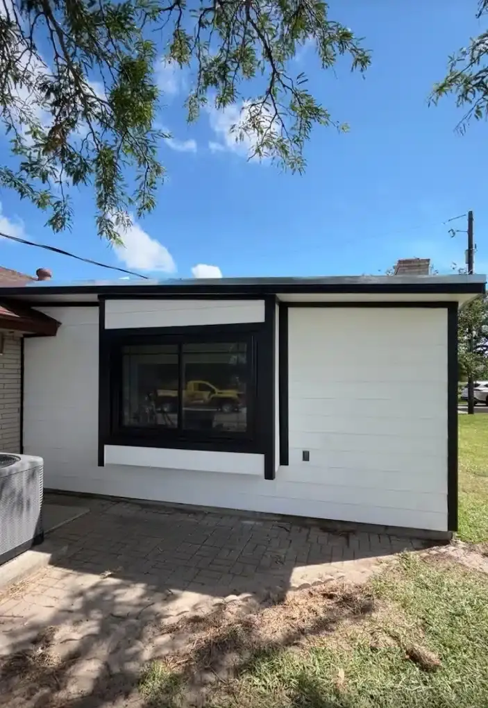 Exterior roofing and siding project in San Antonio, Texas