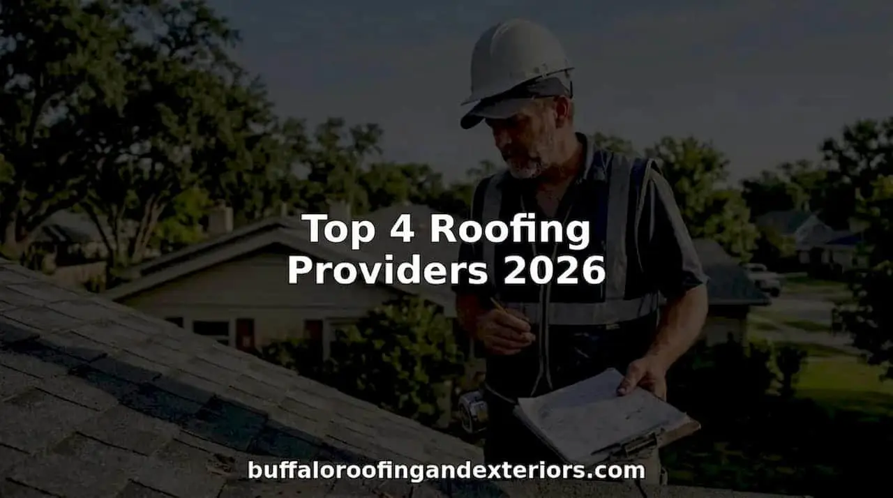 Roofing contractor inspecting newly installed shingles on roof