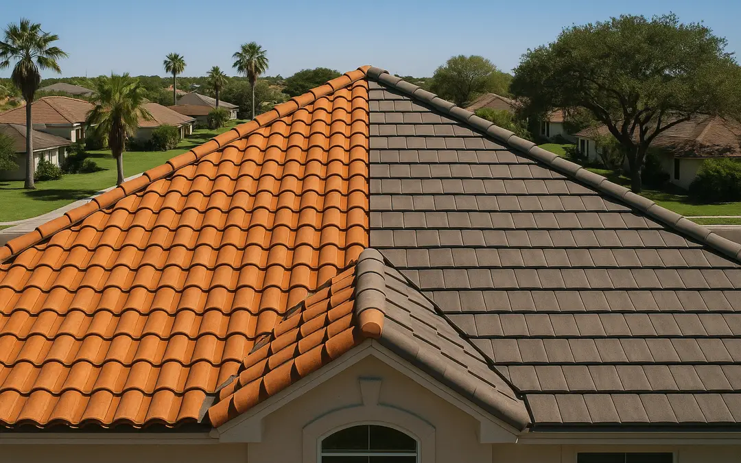 Clay Tile vs. Concrete Tile Roofing: Which Is Better for South Texas?