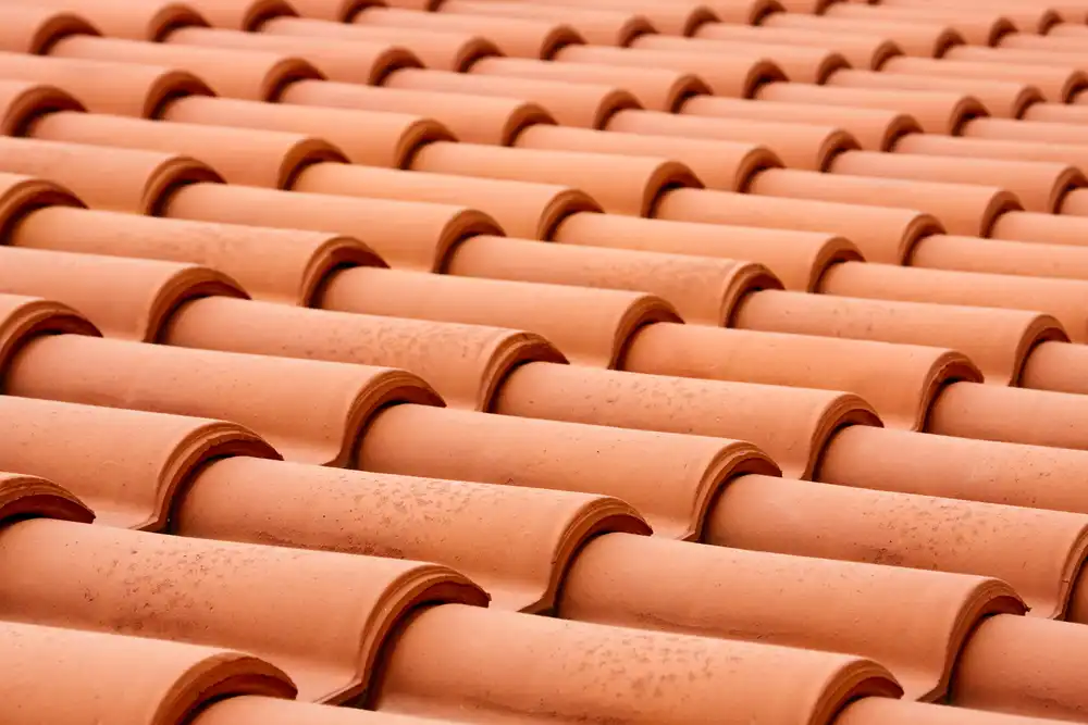 clay roof tiles