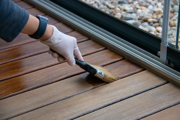 deck oil application