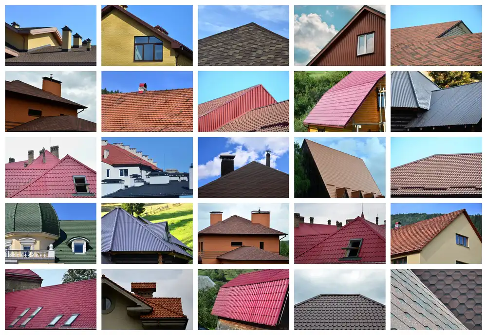 various roofing materials