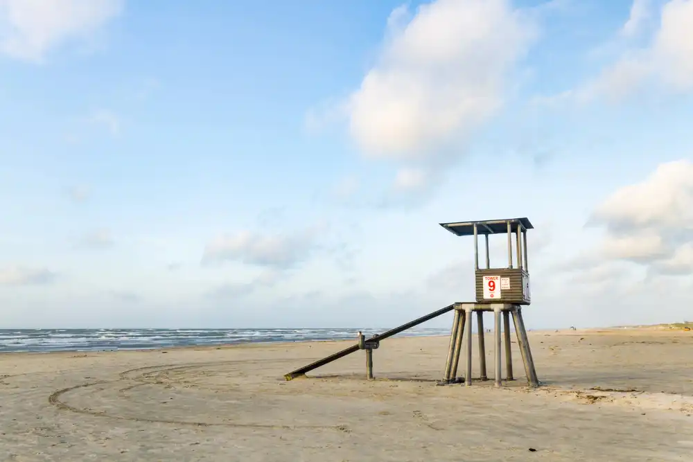 life guard tower in Port Aransas