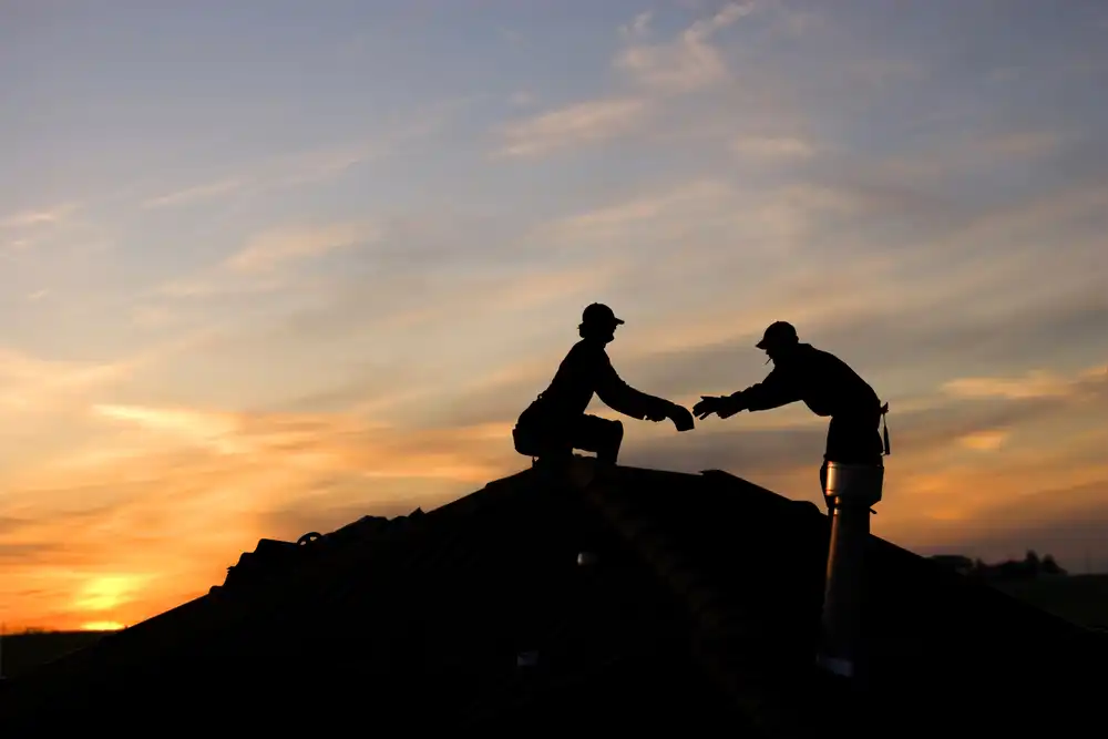 Roofing Sunset