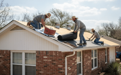 Roofing Underlayment: Protecting Texas Homes from Storms