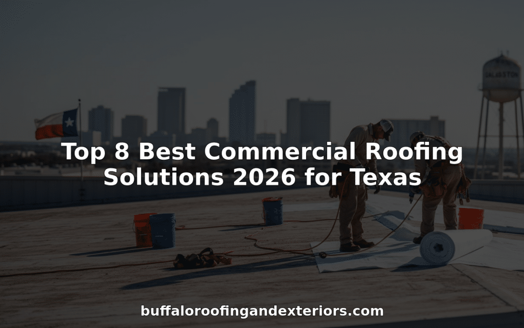 Top 8 Best Commercial Roofing Solutions 2026 for Texas