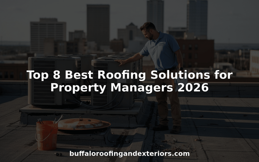 Top 8 Best Roofing Solutions for Property Managers 2026