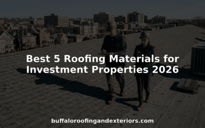 Best 5 Roofing Materials for Investment Properties 2026