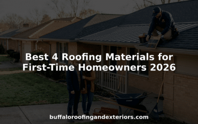 Best 4 Roofing Materials for First-Time Homeowners 2026
