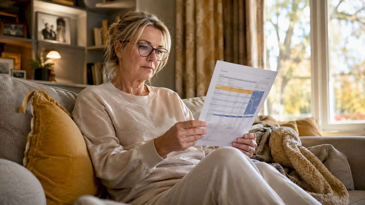 Homeowner reviewing window insulation specs