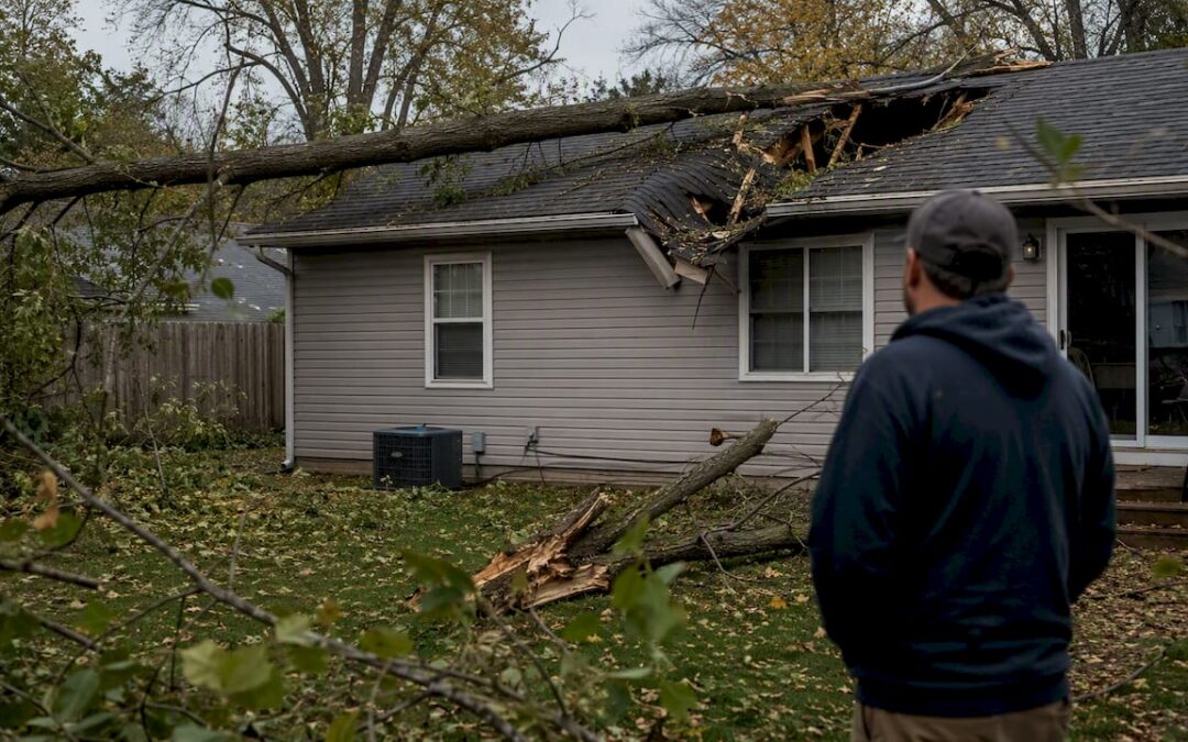What to Do When a Tree Falls on Your Roof