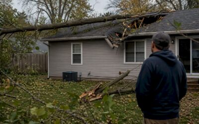 What to Do When a Tree Falls on Your Roof