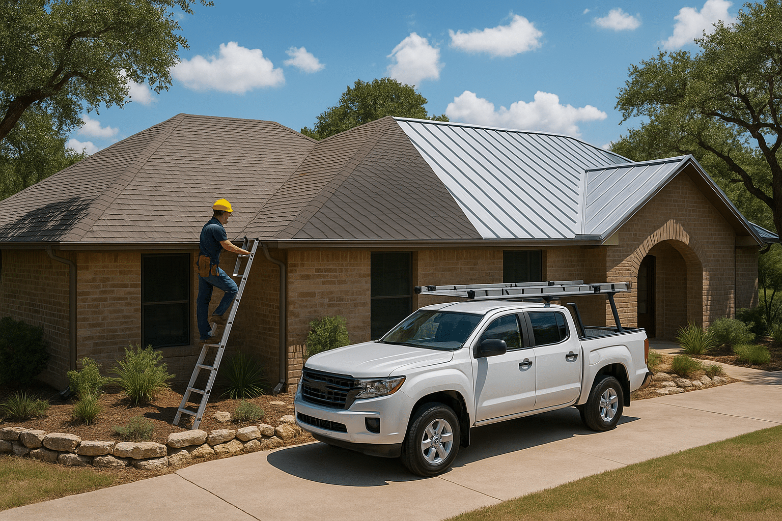 Asphalt Shingles vs. Metal Roofing: Which Is Right for Your Texas Home?