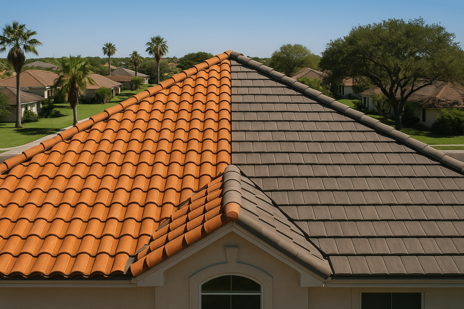 Clay Tile vs. Concrete Tile Roofing: Which Is Better for South Texas?
